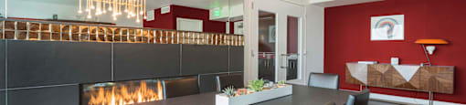 resident clubhouse at Twenty20 Mad Apartments