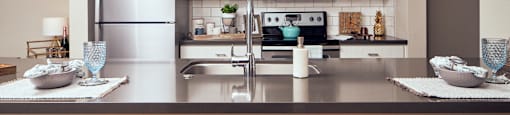 Kitchen Photo Views at Victoria Arbors Apartment Homes