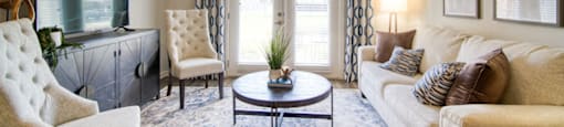 The interior of a Peachtree Village apartment for rent in Boiling Springs, SC.