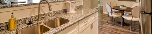 The interior of a Peachtree Village apartment for rent in Boiling Springs, SC.