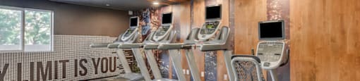 Fitness center at Nobel Court, California