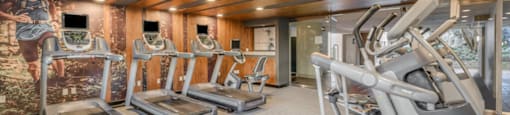Gym center at Nobel Court, San Diego, CA, 92122