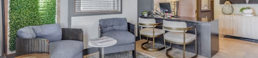 Leasing office at Nobel Court, California