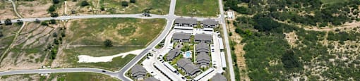 Aerial View at Residences at the Landing, Kerrville, TX, 78028