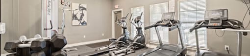 Cardio Machines at Residences at the Landing, Texas