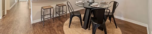 Dining And Kitchen at Residences at the Landing, Kerrville, TX, 78028