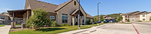 Parking Lot at Residences at the Landing, Texas