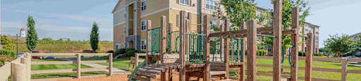 Play area at Amberleigh Bluff, Knoxville