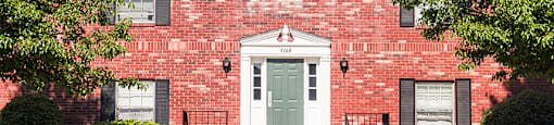 Apartment Building Exterior at Carriage House West.