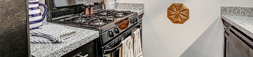 Renovated Kitchen at Chelsea Village Apartments