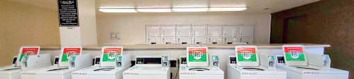 On-site laundry care centers at Carriage House West.