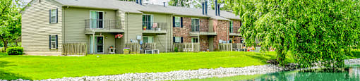 Apartment Homes with Balcony or Patio Space at Williamsburg on the Lake Valparaiso