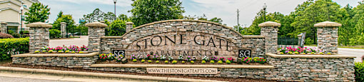 stonegate sign at Stone Gate Apartments, Spring Lake, NC, 28390