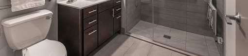 Lofts at River East Bathroom Model