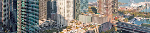 Downtown Chicago skyline