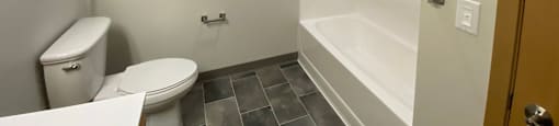 bathroom at Owasso Gardens, Roseville, MN