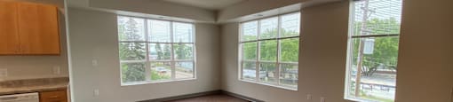 living room at Owasso Gardens, Minnesota