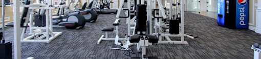 Luxury apartments with huge fitness center at TurtleCreek apartments in West Des Moines, Iowa