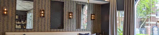 Luxury clubhouse with free wi-fi at Tuscany Apartments in Houston.