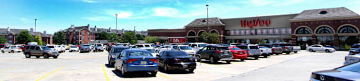 Hyvee located across the street from Lenox Village Apartments in Lincoln, Nebraska