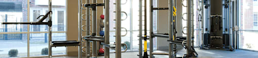 Luxury apartments in Bloomington Minnesota with multi-level fitness center at Luxembourg Apartments