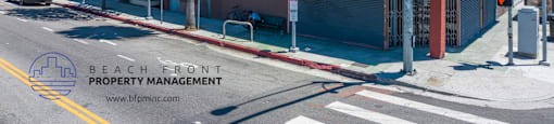 the beachfront property management building
