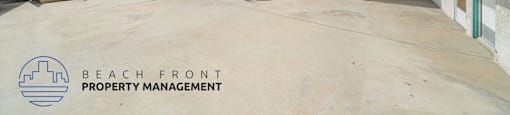 A building with the words Beach Front Property Management on the bottom left.