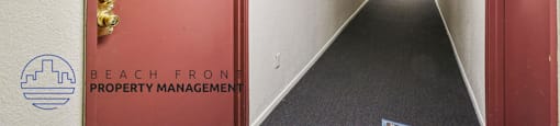 A long hallway with doors numbered 309 and 338.