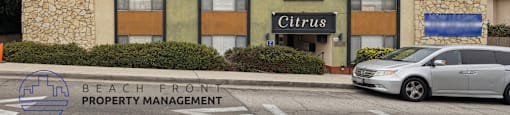 A building with a sign that says Citrus on it.