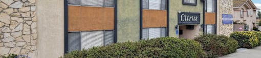 A building with the word Citrus on it.