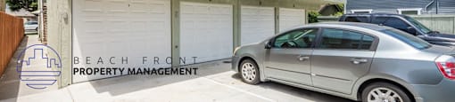 a car parked in front of a house