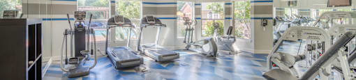 Fitness Center  at Parmer Place Apartments in Austin