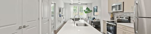 Gourmet Kitchen with large island
