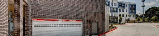 garage delivery entrance at Brixton South Shore, Austin, TX, 78741