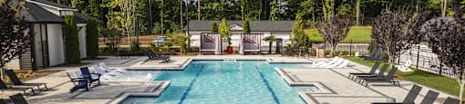 the swimming pool at the resort at governors residence
