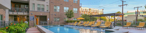 uptown dallas apartments with a pool
