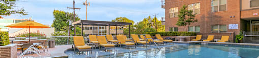uptown dallas apartments with a pool