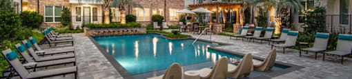 Pool at Dusk