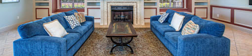 Clubhouse lounge area at Rapallo Apartments  in Kissimmee, Florida