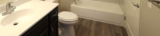 Upgraded bathroom