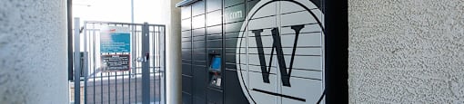Package lockers at THE RISE APARTMENT HOMES, Nevada, 89139