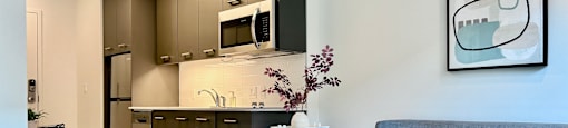 Kitchen Interior at DOCK 59 APARTMENTS, PORTLAND, Oregon