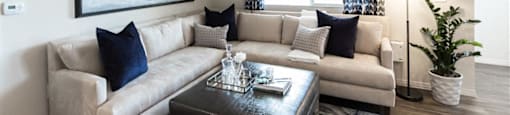 Living Area at THE GALLERYAPARTMENT HOMES, Las Vegas