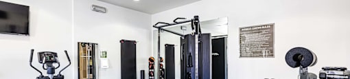 the gym at EVERETT APARTMENT HOMES, Las Vegas, NV, 89113