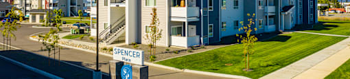 Exterior Green Space at SPENCER PLACE, Idaho