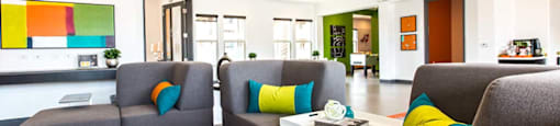 Clubhouse Seating at THE GALLERYAPARTMENT HOMES, Las Vegas, NV, 89178