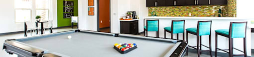 Pool Table at THE GALLERYAPARTMENT HOMES, Las Vegas, NV