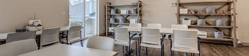 Arts and Crafts Room at VINTAGE AT BREMERTON, Bremerton, WA, 98310