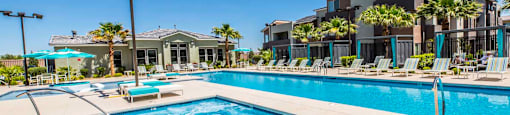 Pool Deck at THE GALLERYAPARTMENT HOMES, Nevada
