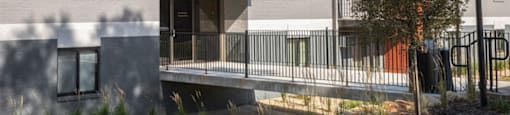 outside of Clubroom/parking lot